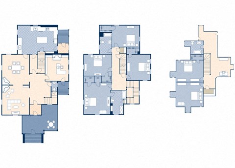 Floor plan for 6 beds, 3.5 baths, 3800 sqft